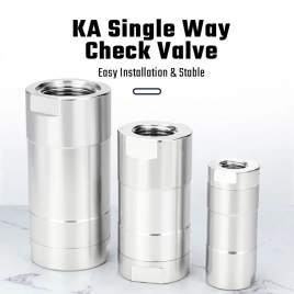 Пневматический обратный клапан серии KA-8/10/15