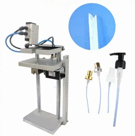 Машина для резки пластиковых трубок распылителей и насосов