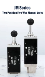 JM-402/JM-402A. Ручной двухпозиционный пятиходовый клапан