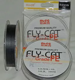 Плетёный шнур FLY-CAT 8 нитей (300 м.)
