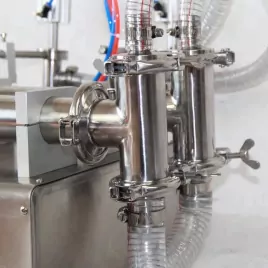 Дозатор жидкости пневматический на 2 сопла