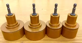 Обойма с углублением и насадкой из силикона