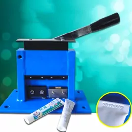 Ручной обжим алюминиевых тюбиков