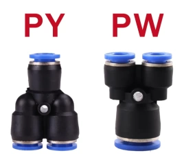PY/PW - Пластиковый фитинг разветвитель