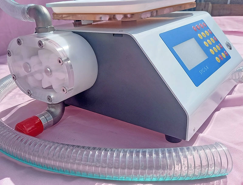 Машина для розлива SYC-5. Для липких составов, например мёд фото 5