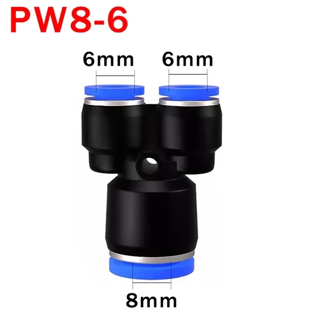 PY/PW - Пластиковый фитинг разветвитель фото 9