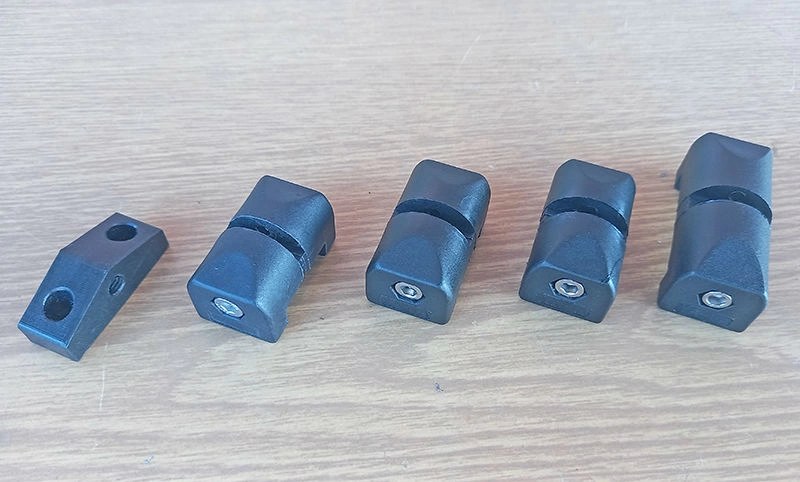 Зажим стекла, фиксатор перегородки фото 8