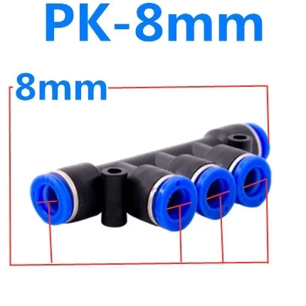 PK - Пластиковый соединитель, разветвитель на 5 линий фото 4