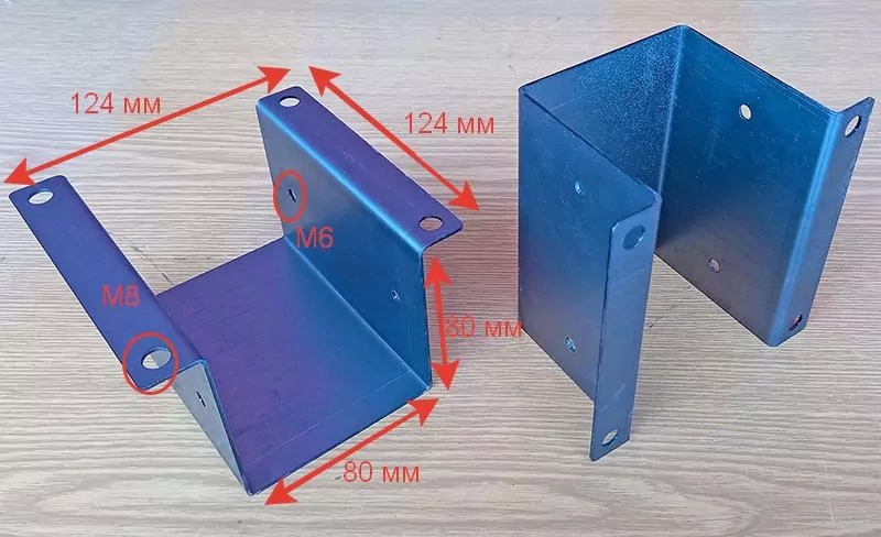 кронштей забора