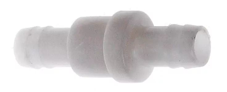 Клапан пластиковый (белый) фото 2