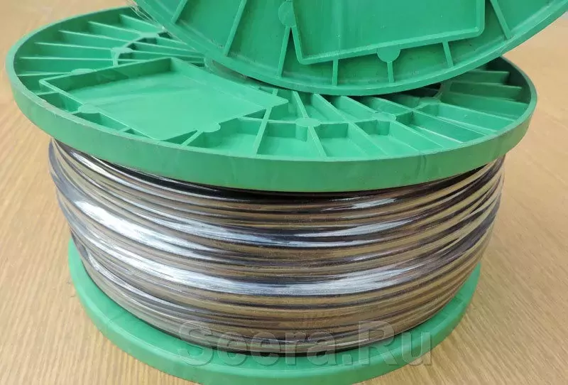 Агрошпалера (трос металлополимерный) фото 1