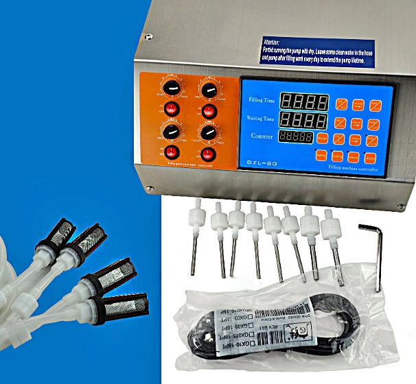 Дозатор SYD580 для наполнения жидкостей на 4 сопла фото 3