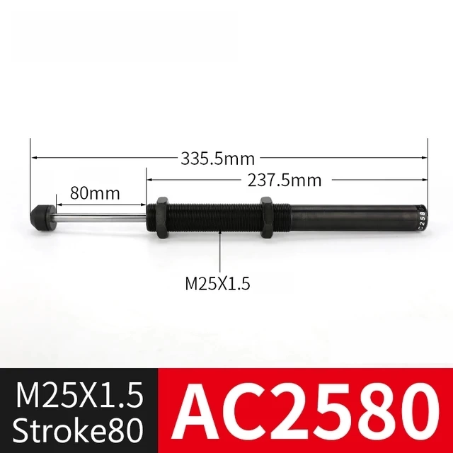 Гидравлический буфер серии AC (не регулируемый) фото 19