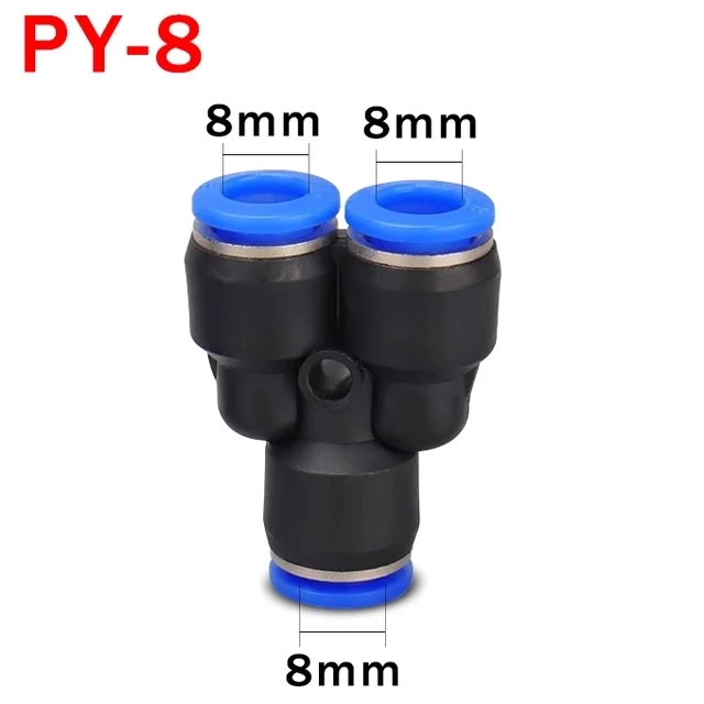 PY/PW - Пластиковый фитинг разветвитель фото 4