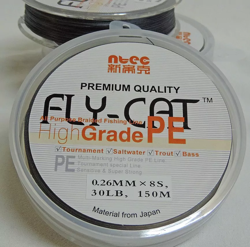 Шнур плетёный FLY-CAT 8 нитей (150 м.) фото 3