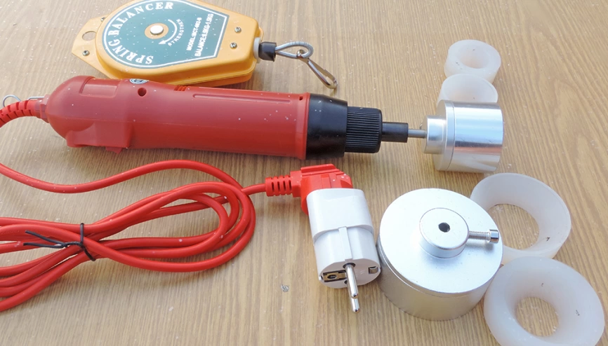 Ручная электрическая укупорочная машина фото 3