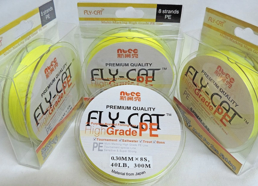 Плетёный шнур FLY-CAT 8 нитей (300 м.) фото 2