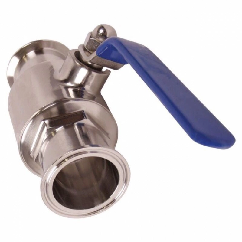 Кран под кламп соединение. Нержавеющий шаровый кран фото 10