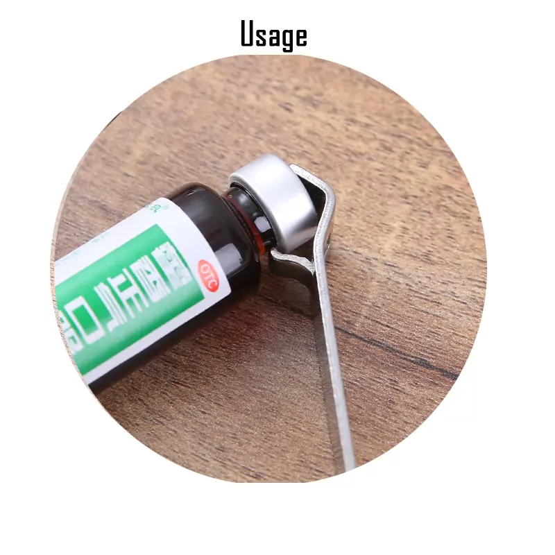 Медицинский инструмент для открывания флаконов фото 1