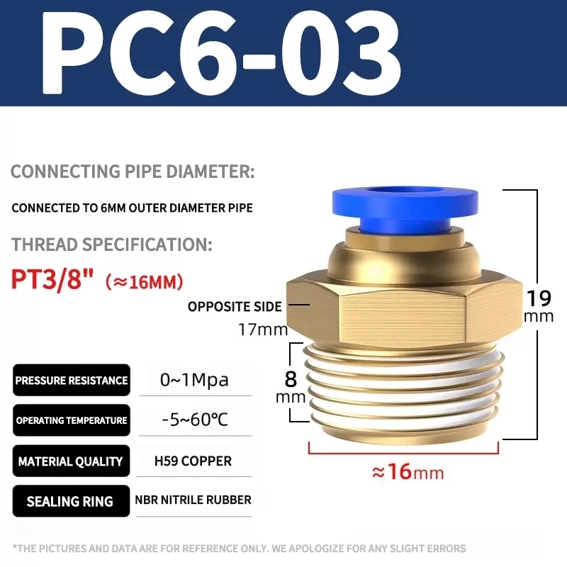 PC - Комбинированный латунный соединитель фото 9
