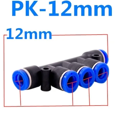 PK - Пластиковый соединитель, разветвитель на 5 линий фото 7