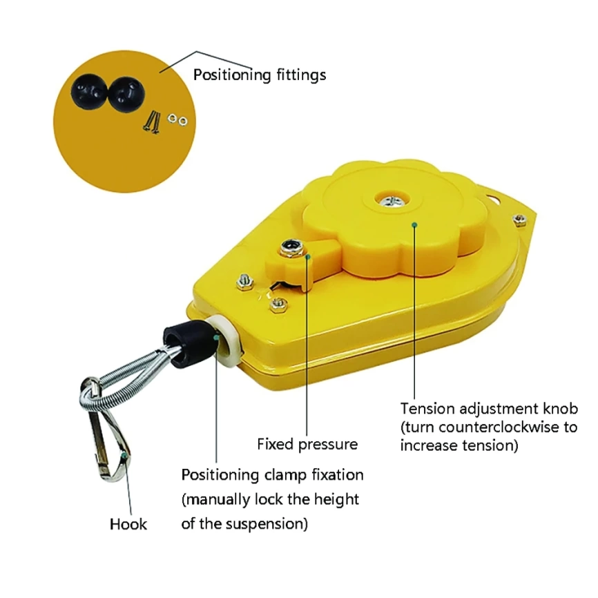 Балансир пружинный. Подвес для инструмента фото 5