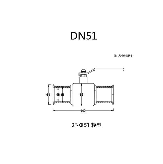Кран под кламп соединение. Нержавеющий шаровый кран фото 8