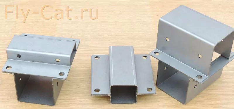 Крепление для забора 60х60 фото 6