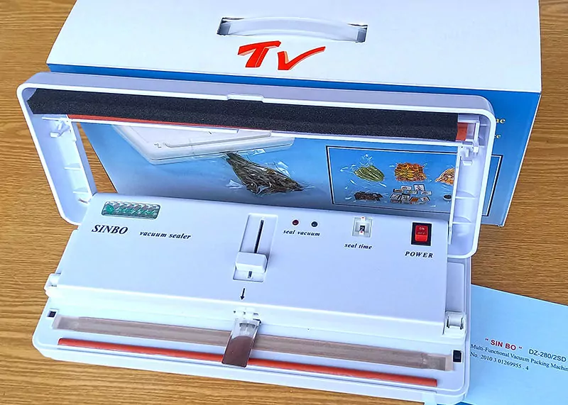 Бытовой вакуумный упаковщик SIMBO DZ-280/2SD фото 2