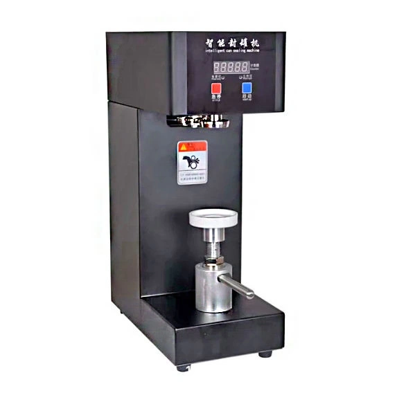 Полуавтоматическая машина для запечатывания банок фото 1