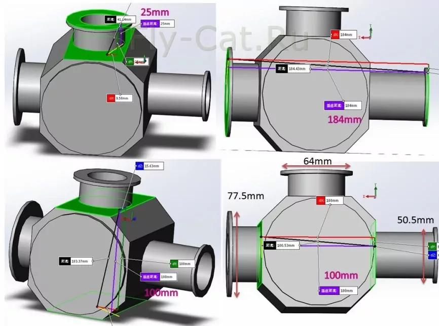 Поворотный клапан для поршневых дозаторов фото 2