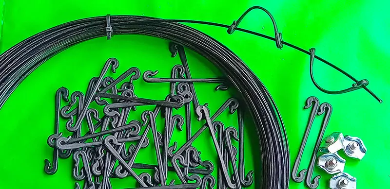 Подвязки для малины фото 5