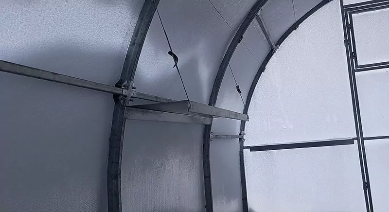 Полка в теплицу фото 3