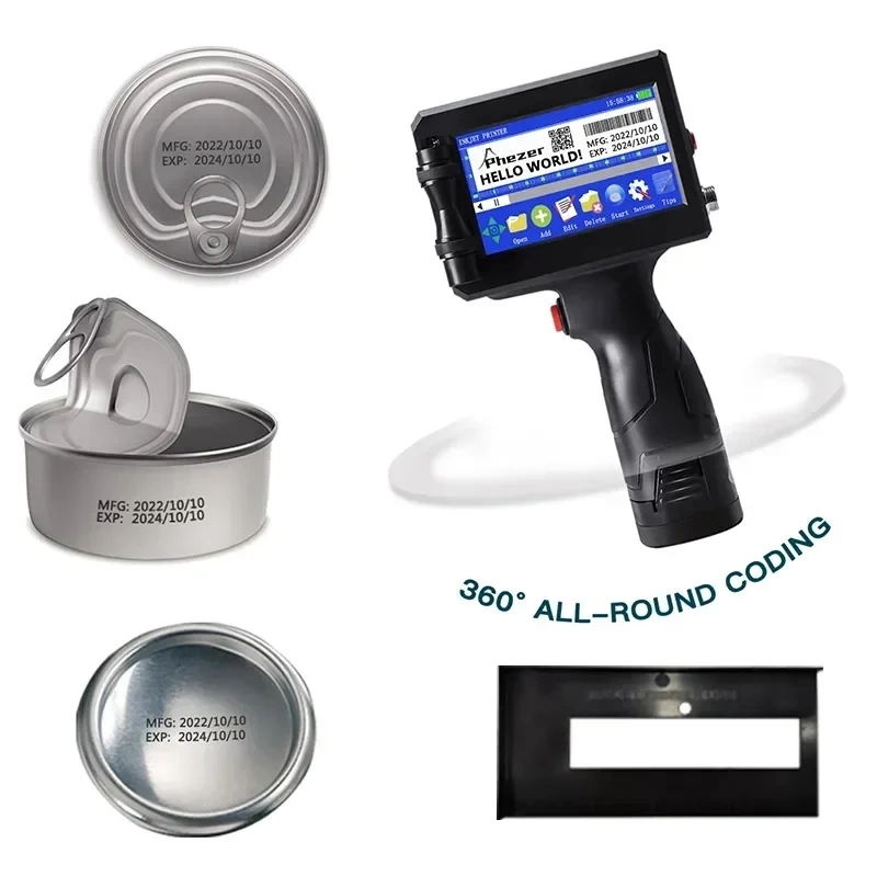 Портативный ручной струйный принтер 530 plus. фото 2