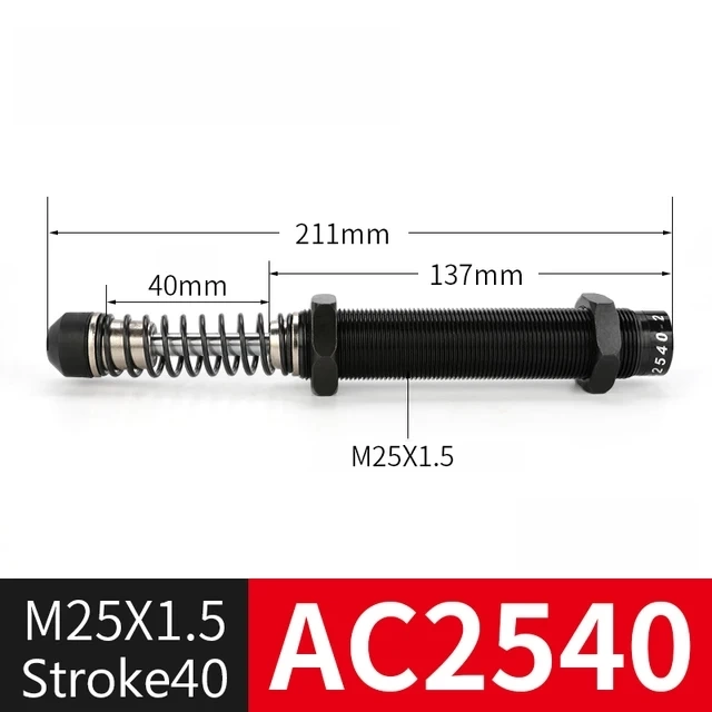 Гидравлический буфер серии AC (не регулируемый) фото 17