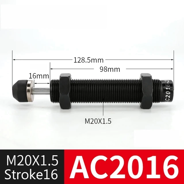 Гидравлический буфер серии AC (не регулируемый) фото 10