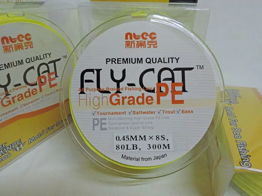 Плетёный шнур FLY-CAT 8 нитей (300 м.) фото 4