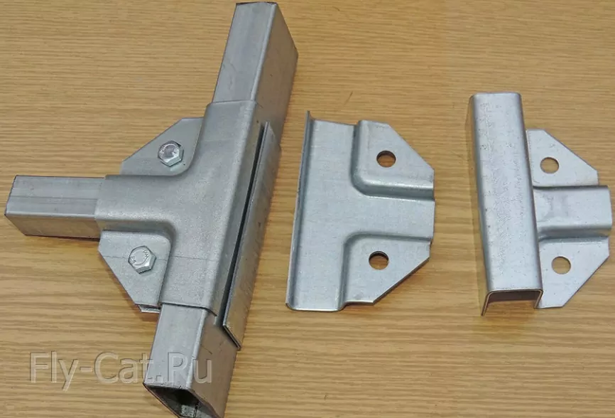 Краб T-образный для профильных труб