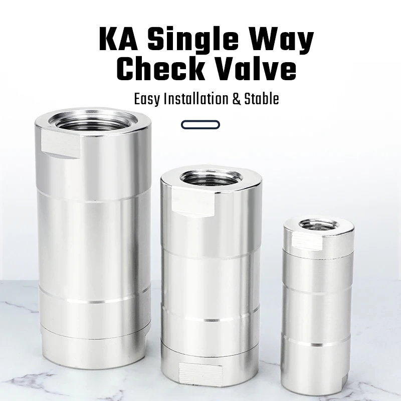 Пневматический обратный клапан серии KA-8/10/15 фото 6