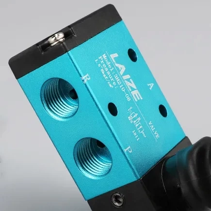 4H210-08 / 3H210-08. Двух-позиционный пневматический ручной клапан с фиксацией фото 5