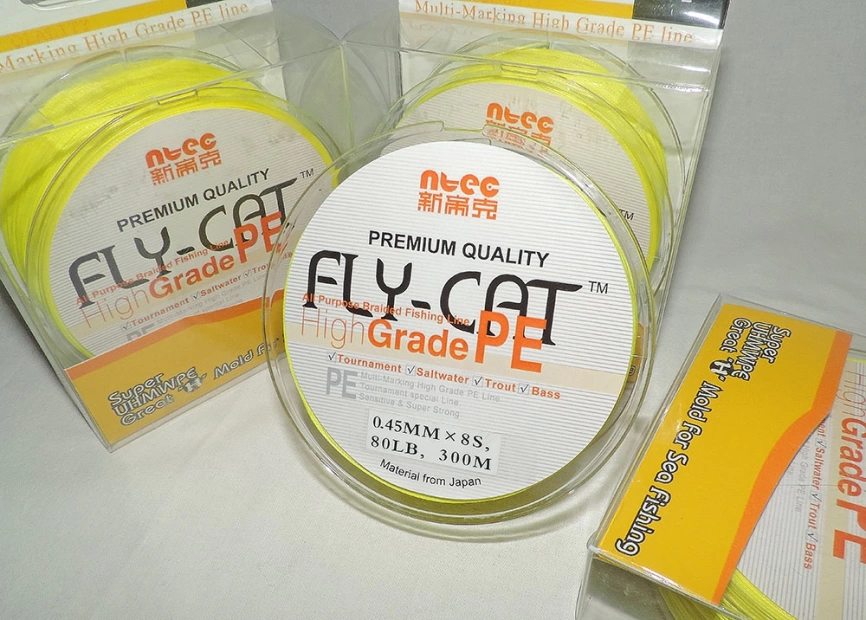 Плетёный шнур FLY-CAT 8 нитей (300 м.) фото 3