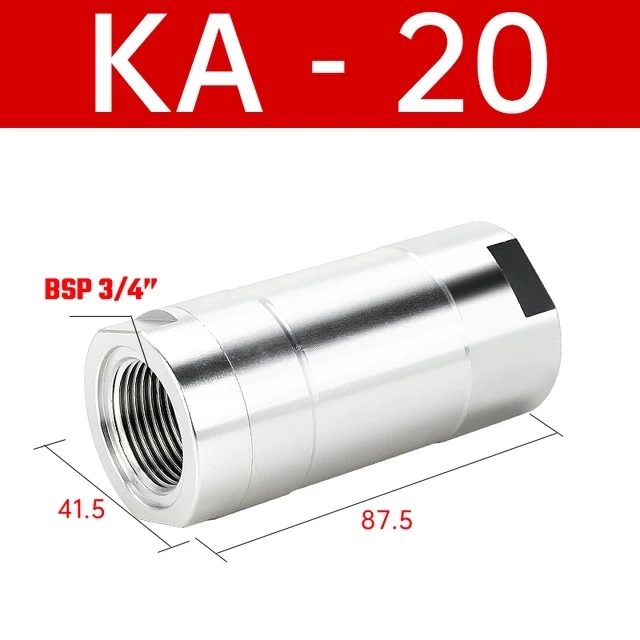 Пневматический обратный клапан серии KA-8/10/15 фото 7