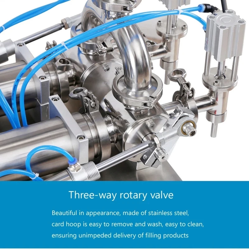 Поршневой дозатор с баком на 2 сопла фото 2