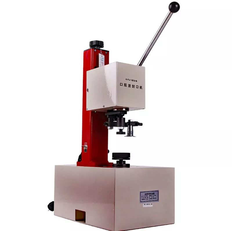 Электрическая закатка флаконов алюминиевыми крышками KFJ-1035 фото 1