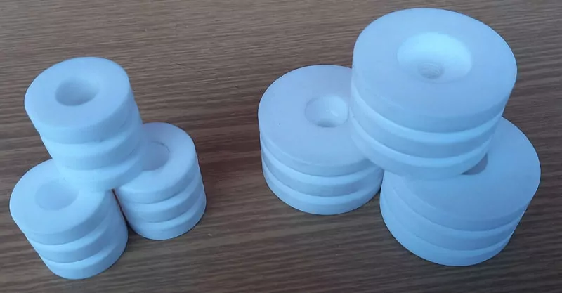 Поршень из фторопласта для пневматических поршневых дозаторов фото 4