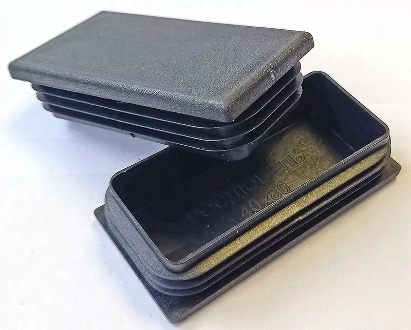 Заглушка для труб 40х80 фото 1