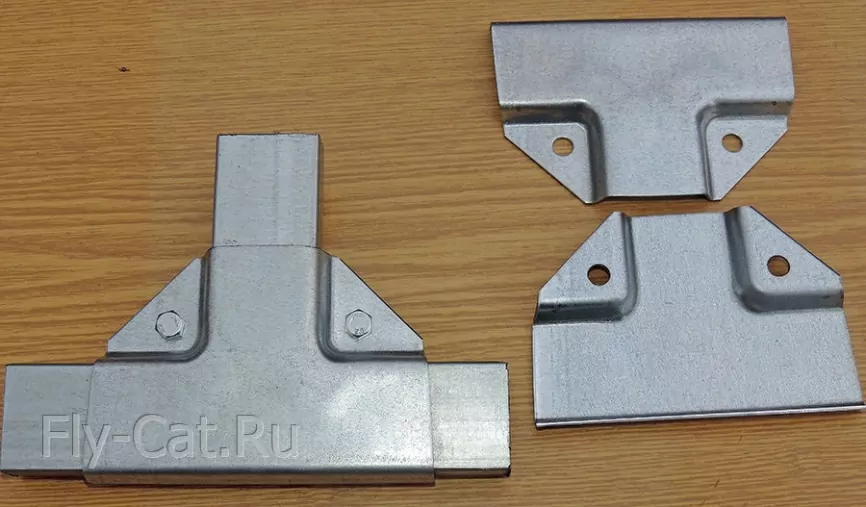 Краб T-образный (40x40x40 мм)