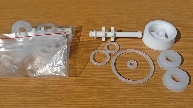 ЗИП к дозатору SA-03; SA-02 на 50/60 мл фото 1