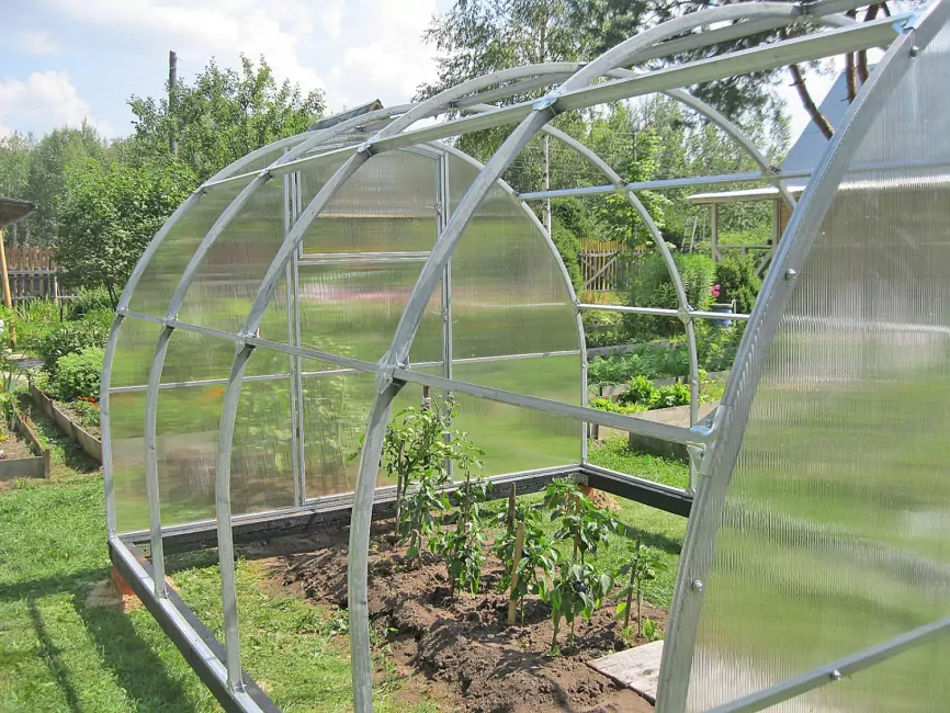 сборка теплицы
