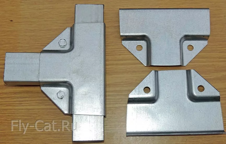 Скобы для профильных труб